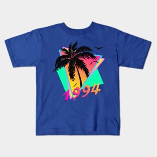 1994 Tropical Sunset Kids T-Shirt